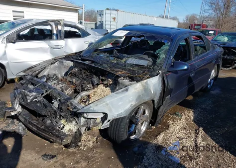 2002 Pontiac Bonneville Sle из США, поврежденный, VIN 1G2HY54K824179201